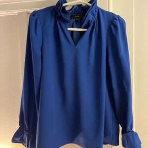 Blue JCrew size small blouse